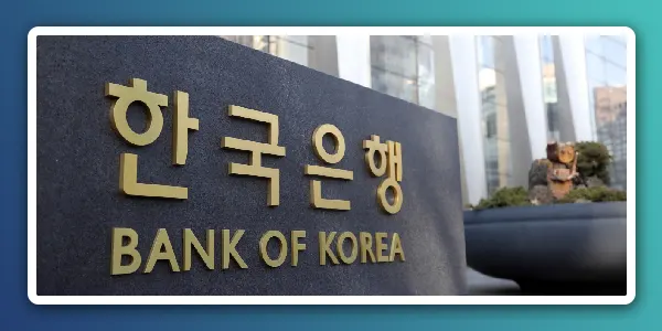 El Banco de Corea mantiene el tipo de interés en el 3,5% y el USD/KRW cae por debajo del nivel de 1330