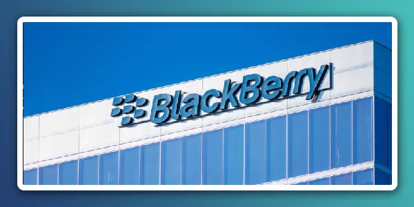 BlackBerry (BB) cae un 12% tras los débiles resultados del segundo trimestre